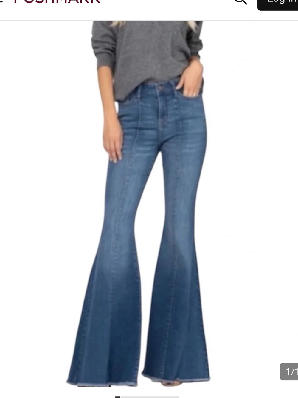 Judy Blue Super Flare Fit Jeans Size 30